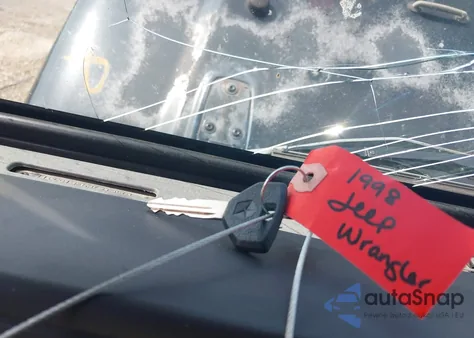 1998 Jeep Wrangler / Tj Se from USA, damaged, VIN 1J4FY29P4WP765317